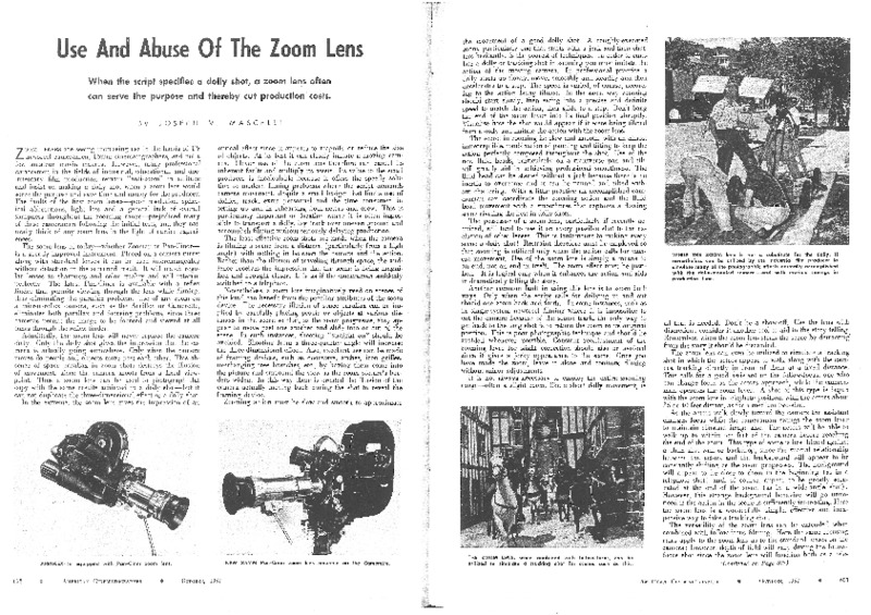 American Cinematographer - October 1957 - Use And Abuse Of The Zoom Lens - Joseph V Mascelli.pdf
