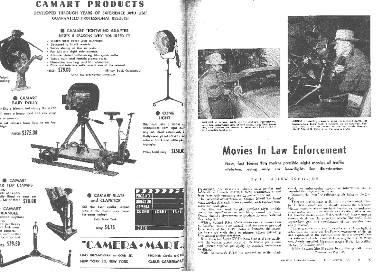 http://www.zoomlenshistory.org.uk/archive/omeka-temp/American Cinematographer - August 1955 - Movies In Law Enforcement - R Harlow Schillios.pdf