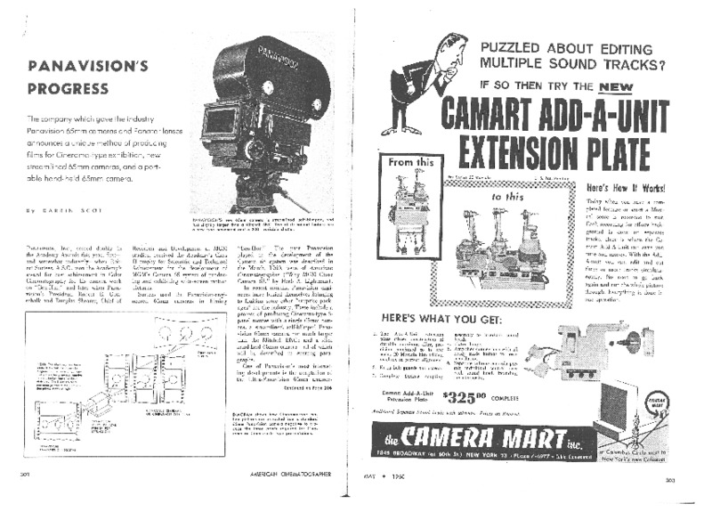 http://www.zoomlenshistory.org.uk/archive/omeka-temp/American Cinematographer - May 1960 - Panavisions Progress - Darrin Scot.pdf