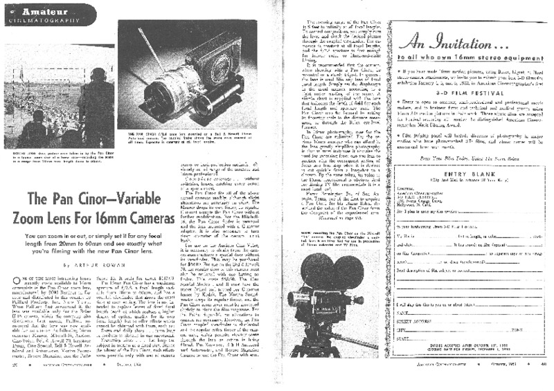 http://www.zoomlenshistory.org.uk/archive/omeka-temp/American Cinematographer - October 1953 - The Pan Cinor Variable Zoom Lens For 16mm Cameras - Arthur Rowan.pdf