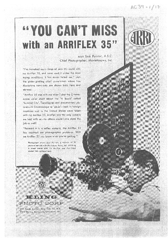 http://www.zoomlenshistory.org.uk/archive/omeka-temp/American Cinematographer - v39 n1 - You Cant Miss With An Arriflex 35.pdf