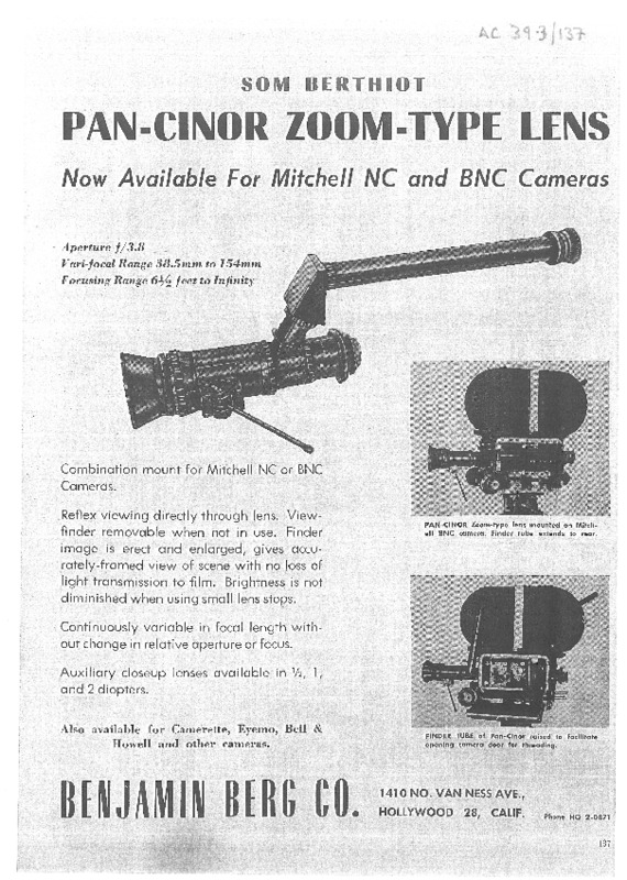 http://www.zoomlenshistory.org.uk/archive/omeka-temp/American Cinematographer - v39 n3 - Pan Cinor Zoom Type Lens.pdf